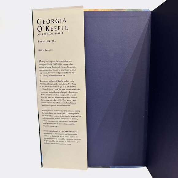 Georgia O'Keeffe : An Eternal Spirit by Susan Wright (1996, Hardcover) - Picture 3 of 3